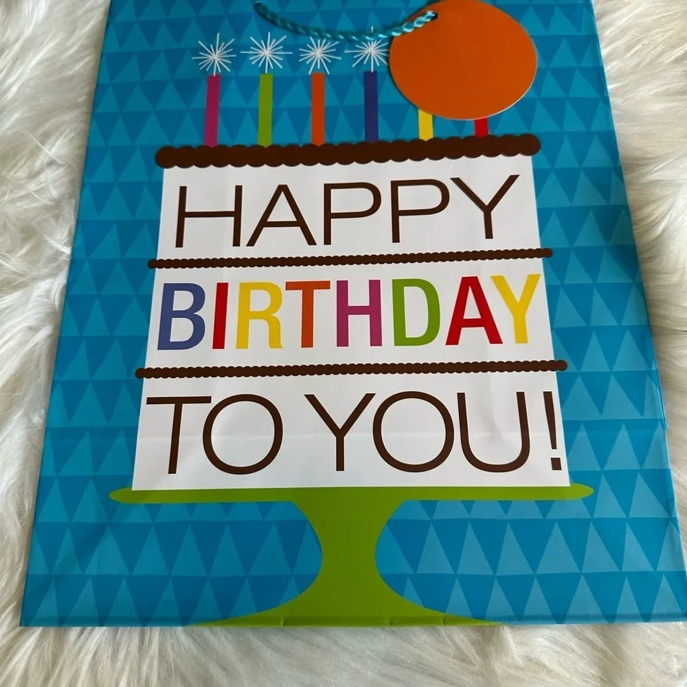 🩵5/$8 Colorful Birthday Gift Bag